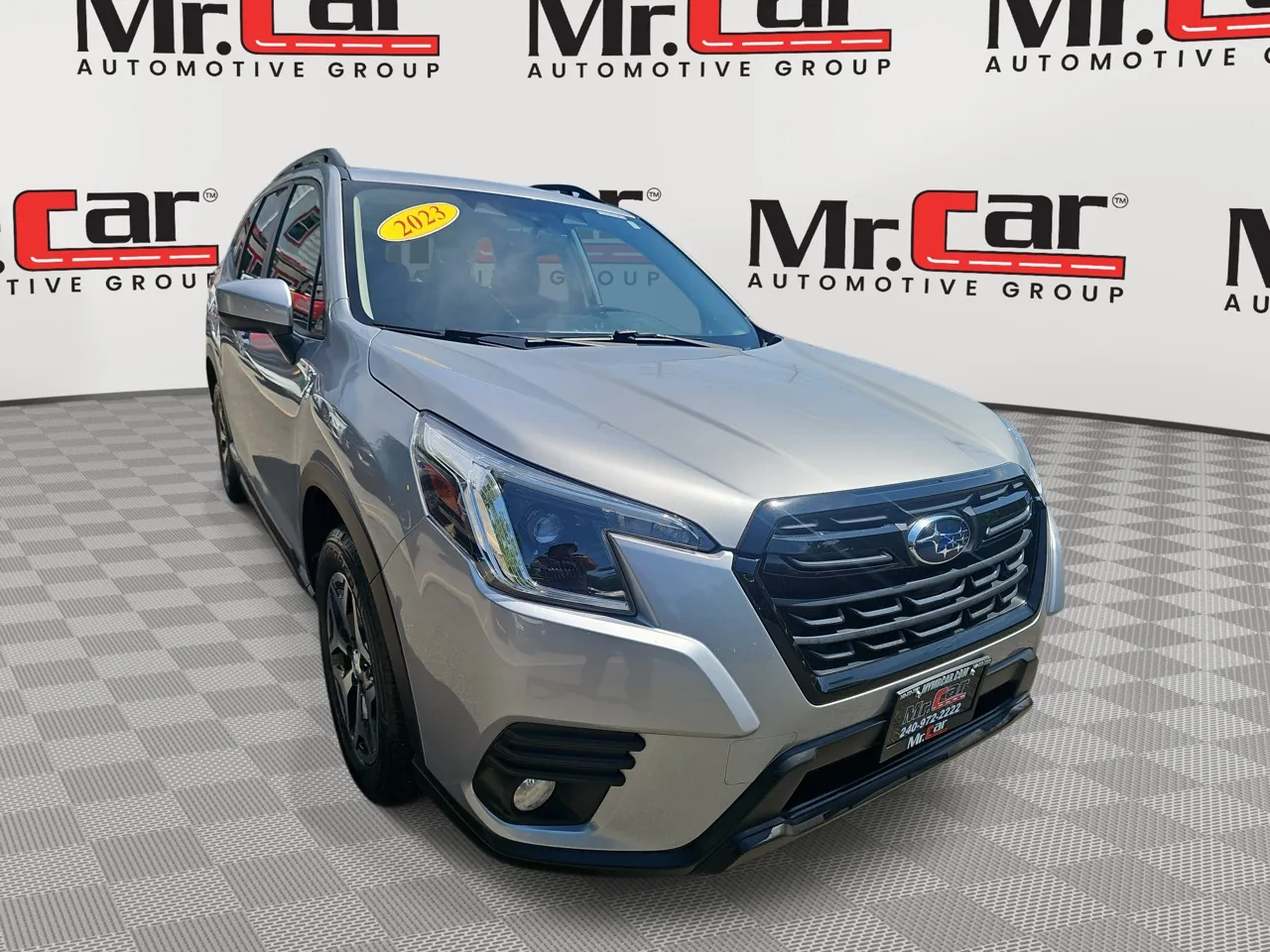 Silver 2023 SUBARU FORESTER PREMIUM for sale in Brentwood, MD