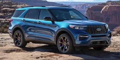 Red 2020 FORD EXPLORER ST for sale in Brentwood, MD