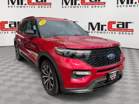 Red 2020 FORD EXPLORER ST for sale in Brentwood, MD