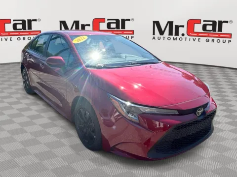 Red 2022 TOYOTA COROLLA LE for sale in Brentwood, MD