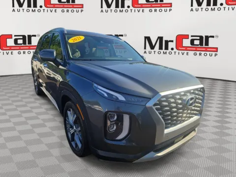 Gray 2021 HYUNDAI PALISADE LIMITED for sale in Brentwood, MD