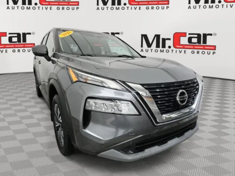 Gray 2021 NISSAN ROGUE SV for sale in Brentwood, MD