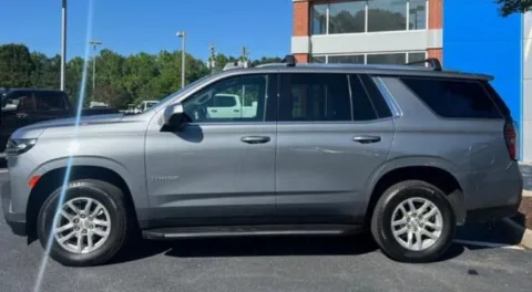 Gray 2022 CHEVROLET TAHOE LT for sale in Brentwood, MD