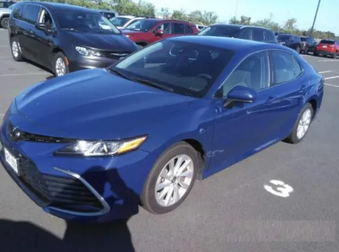 Blue 2023 TOYOTA CAMRY LE for sale in Brentwood, MD
