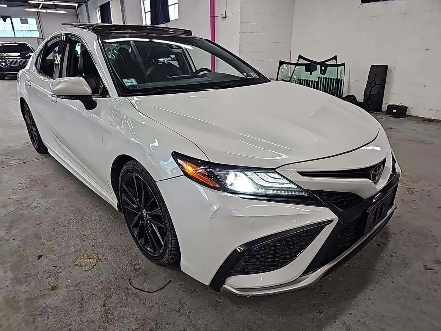 White 2021 TOYOTA CAMRY XSE for sale in Gaithersburg, MD