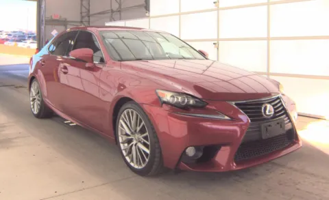 Red 2014 LEXUS IS 250 for sale in Gaithersburg, MD