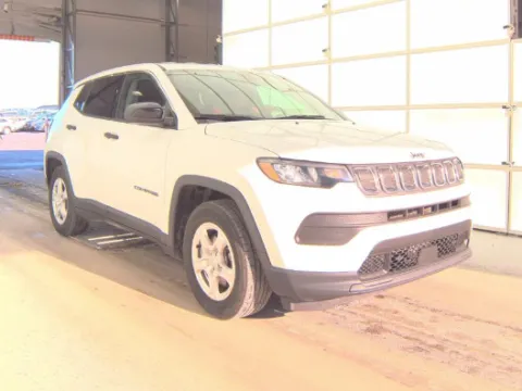 White 2022 JEEP COMPASS SPORT for sale in Gaithersburg, MD