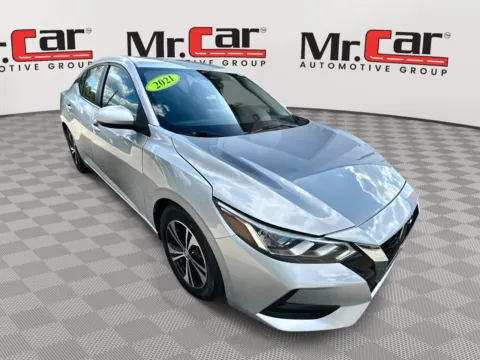Silver 2021 NISSAN SENTRA SV for sale in Gaithersburg, MD