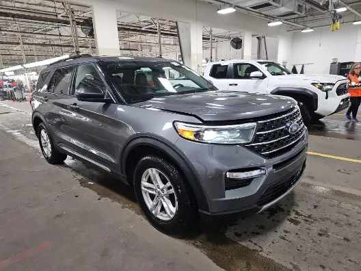 Gray 2023 FORD EXPLORER XLT for sale in Gaithersburg, MD