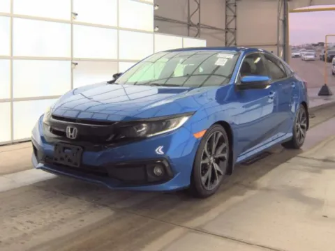 Blue 2020 HONDA CIVIC SPORT for sale in Gaithersburg, MD