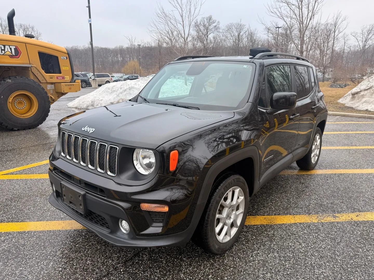 Black 2019 JEEP RENEGADE LATITUDE 4X4 for sale in Gaithersburg, MD