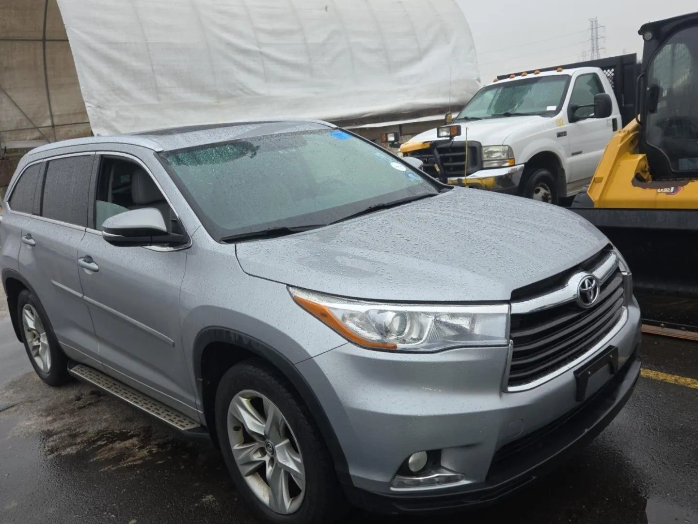 Silver 2016 TOYOTA HIGHLANDER LIMITED for sale in Gaithersburg, MD