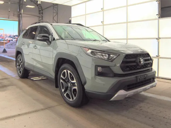 Gray 2019 TOYOTA RAV4 ADVENTURE for sale in Gaithersburg, MD