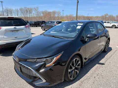 Black 2022 TOYOTA COROLLA HATCHBACK XSE for sale in Gaithersburg, MD