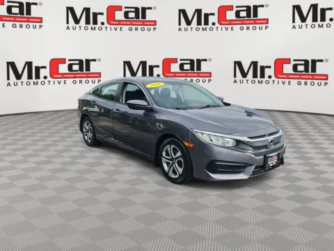 Another view of 2018 HONDA CIVIC LX for sale in Gaithersburg, MD at Mr. Car of Gaithersburg