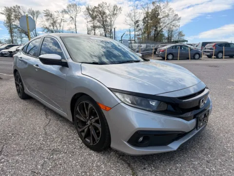 Silver 2019 HONDA CIVIC SPORT for sale in Gaithersburg, MD