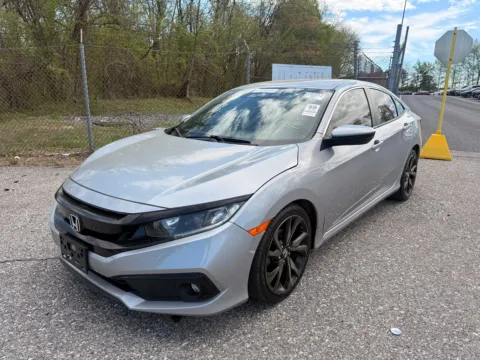 Silver 2019 HONDA CIVIC SPORT for sale in Gaithersburg, MD
