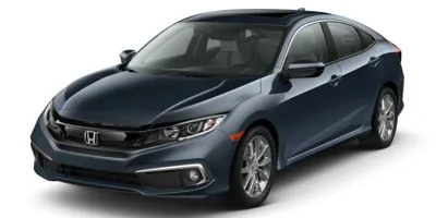 White 2019 HONDA CIVIC EX-L for sale in Gaithersburg, MD