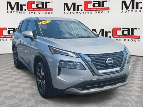 Silver 2023 NISSAN ROGUE SV for sale in Gaithersburg, MD
