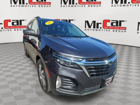 Gray 2022 CHEVROLET EQUINOX LT for sale in Gaithersburg, MD