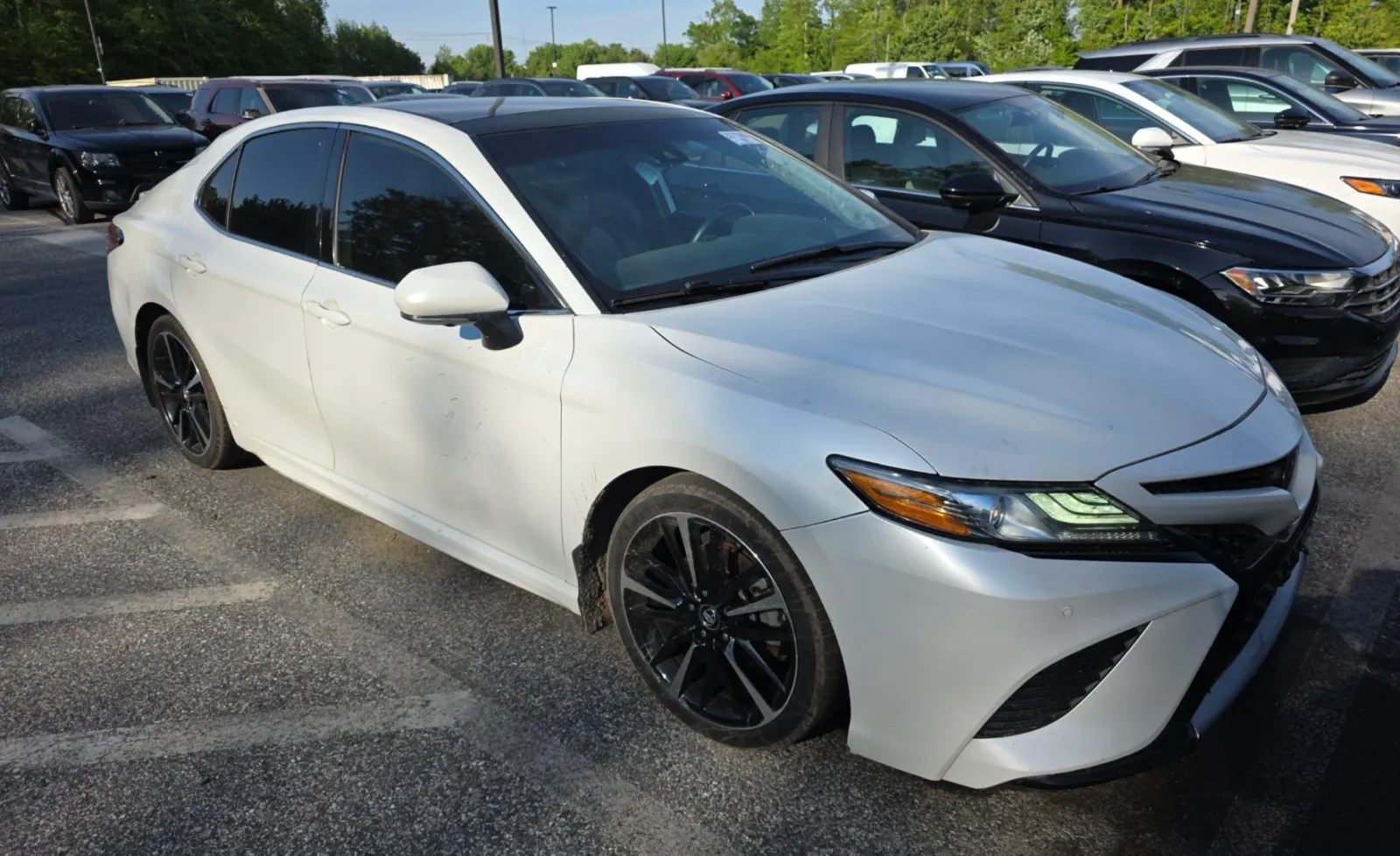 2019 TOYOTA CAMRY XSE W/ LEATHER & PANO ROOF for sale in Gaithersburg, MD