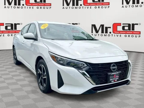 White 2025 NISSAN SENTRA SV for sale in Gaithersburg, MD