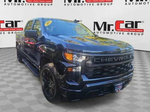 Gray 2023 CHEVROLET SILVERADO 1500 Custom for sale in Gaithersburg, MD