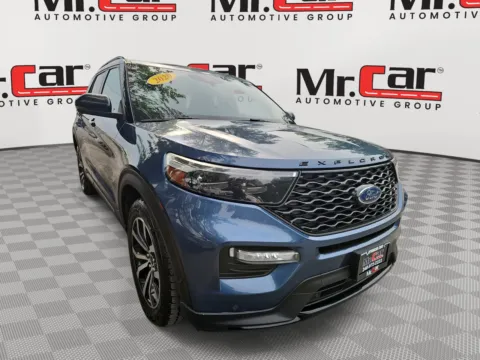 Blue 2020 FORD EXPLORER ST for sale in Gaithersburg, MD