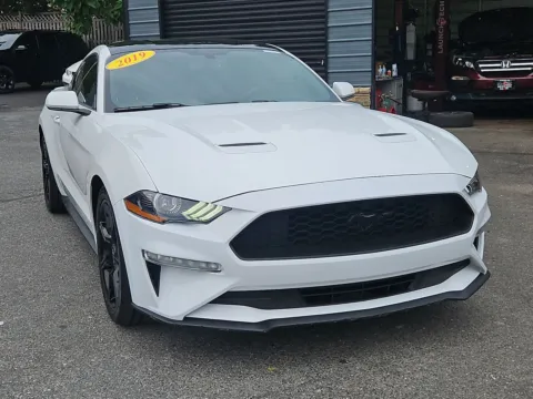 White 2019 FORD MUSTANG ECOBOOST for sale in Gaithersburg, MD