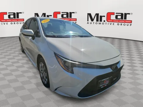 White 2022 TOYOTA COROLLA LE for sale in Gaithersburg, MD