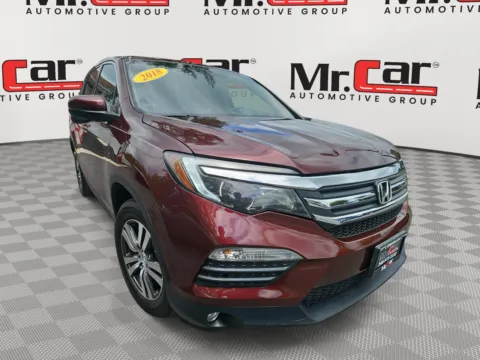 Red 2018 HONDA PILOT EX for sale in Gaithersburg, MD