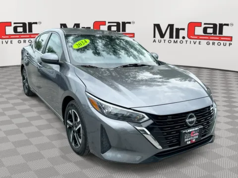 Gray 2024 NISSAN SENTRA SV for sale in Gaithersburg, MD