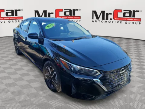Black 2024 NISSAN SENTRA SV for sale in Gaithersburg, MD