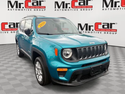 Blue 2020 JEEP RENEGADE SPORT for sale in Gaithersburg, MD