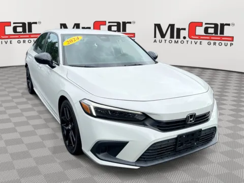 Gray 2024 HONDA CIVIC SPORT for sale in Gaithersburg, MD