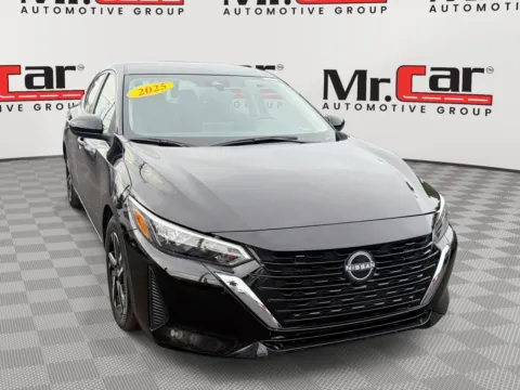 Black 2025 NISSAN SENTRA SV for sale in Gaithersburg, MD