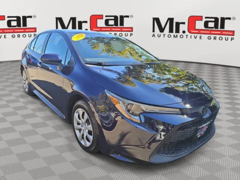 Blue 2022 TOYOTA COROLLA LE for sale in Gaithersburg, MD