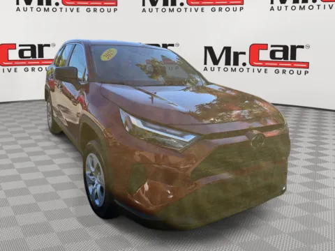 Red 2025 TOYOTA RAV4 LE for sale in Gaithersburg, MD