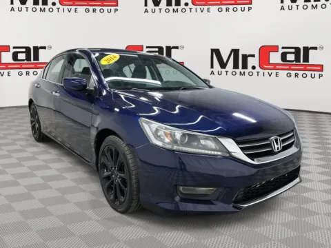Blue 2014 HONDA ACCORD SPORT for sale in Gaithersburg, MD