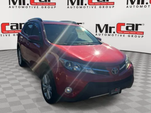Red 2013 TOYOTA RAV4 LIMITED for sale in Glen Burnie, MD