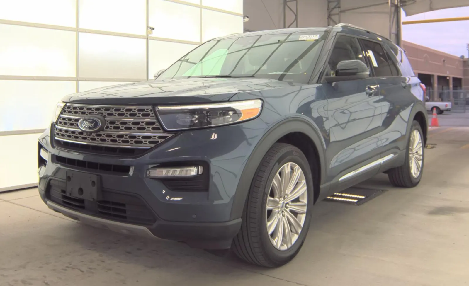 Blue 2021 FORD EXPLORER LIMITED for sale in Glen Burnie, MD