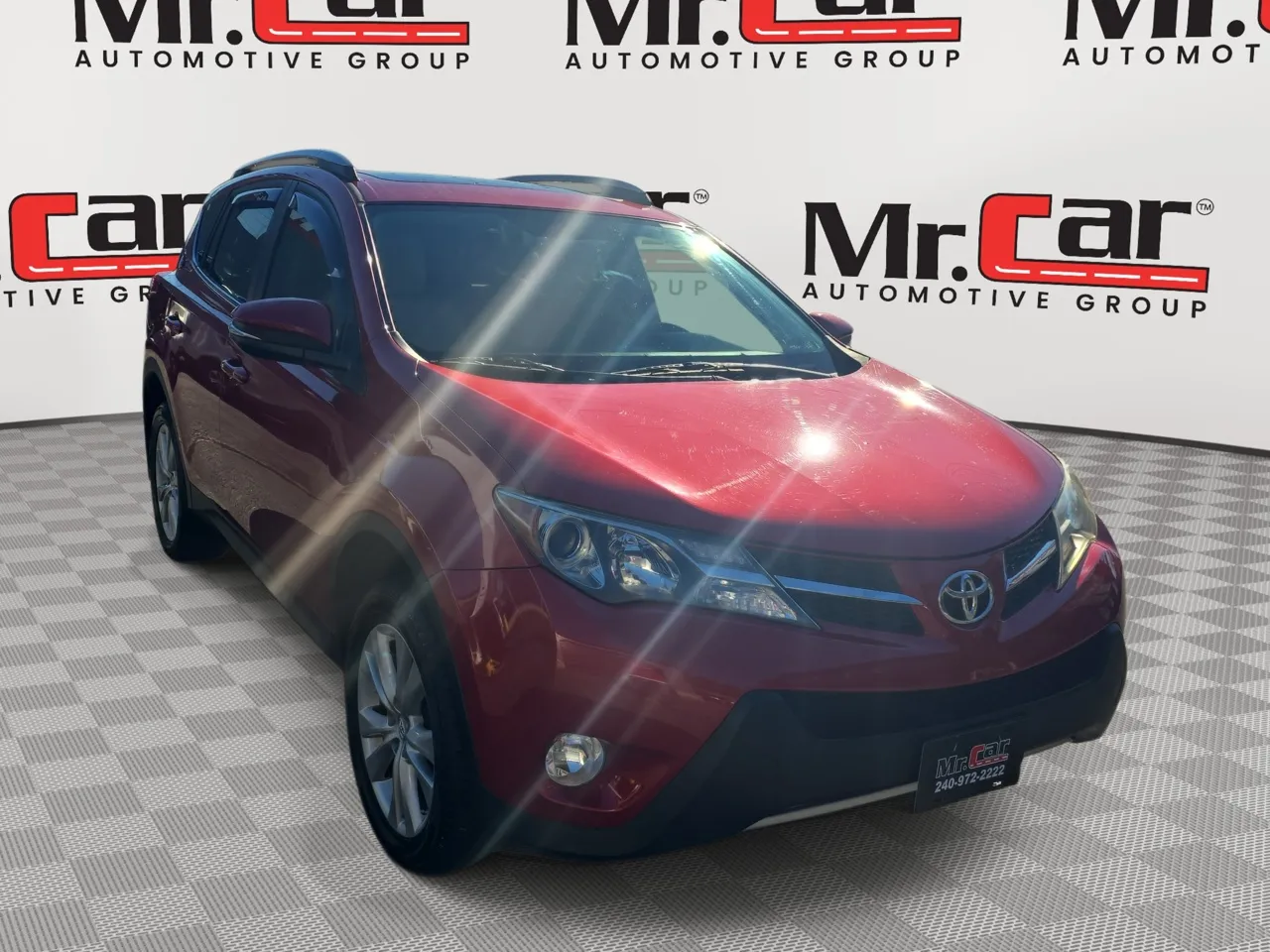 Red 2013 TOYOTA RAV4 LIMITED for sale in Glen Burnie, MD