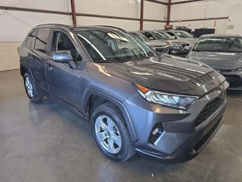 Gray 2021 TOYOTA RAV4 XLE for sale in Glen Burnie, MD