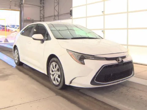 White 2022 TOYOTA COROLLA LE for sale in Glen Burnie, MD