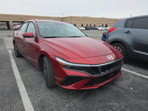 Red 2025 HYUNDAI ELANTRA HYBRID Limited for sale in Glen Burnie, MD