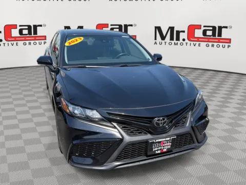 Black 2023 TOYOTA CAMRY SE NIGHTSHADE for sale in Glen Burnie, MD