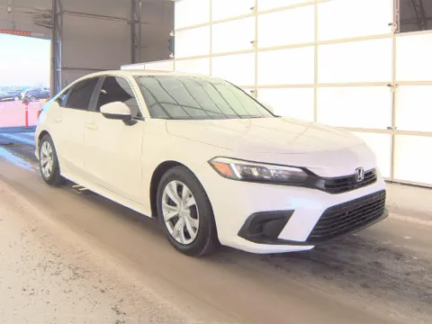 White 2024 HONDA CIVIC LX for sale in Glen Burnie, MD