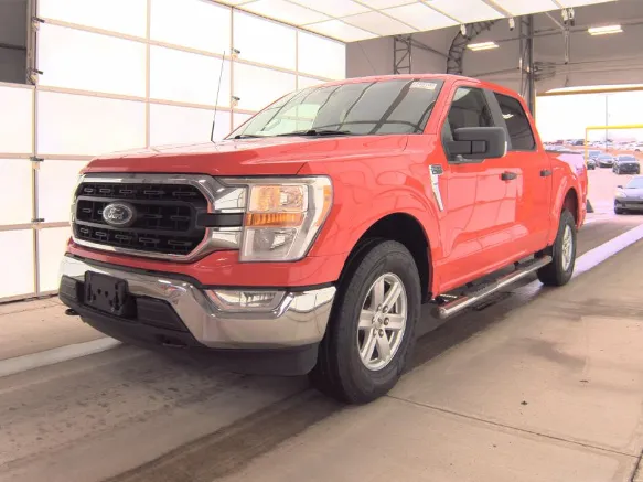 Red 2022 FORD F-150 XLT for sale in Glen Burnie, MD