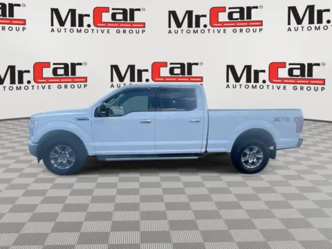 White 2017 FORD F-150 XLT for sale in Glen Burnie, MD