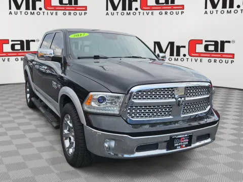 Gray 2017 RAM 1500 LARAMIE 5.7L HEMI 4X4 CREW CAB for sale in Glen Burnie, MD